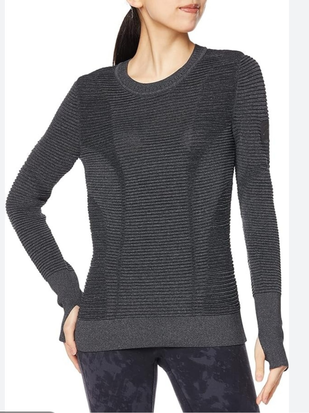 Under Armour Women's UA IntelliKnit Phantom 2.0 Crew Sweater Black/Reflective S